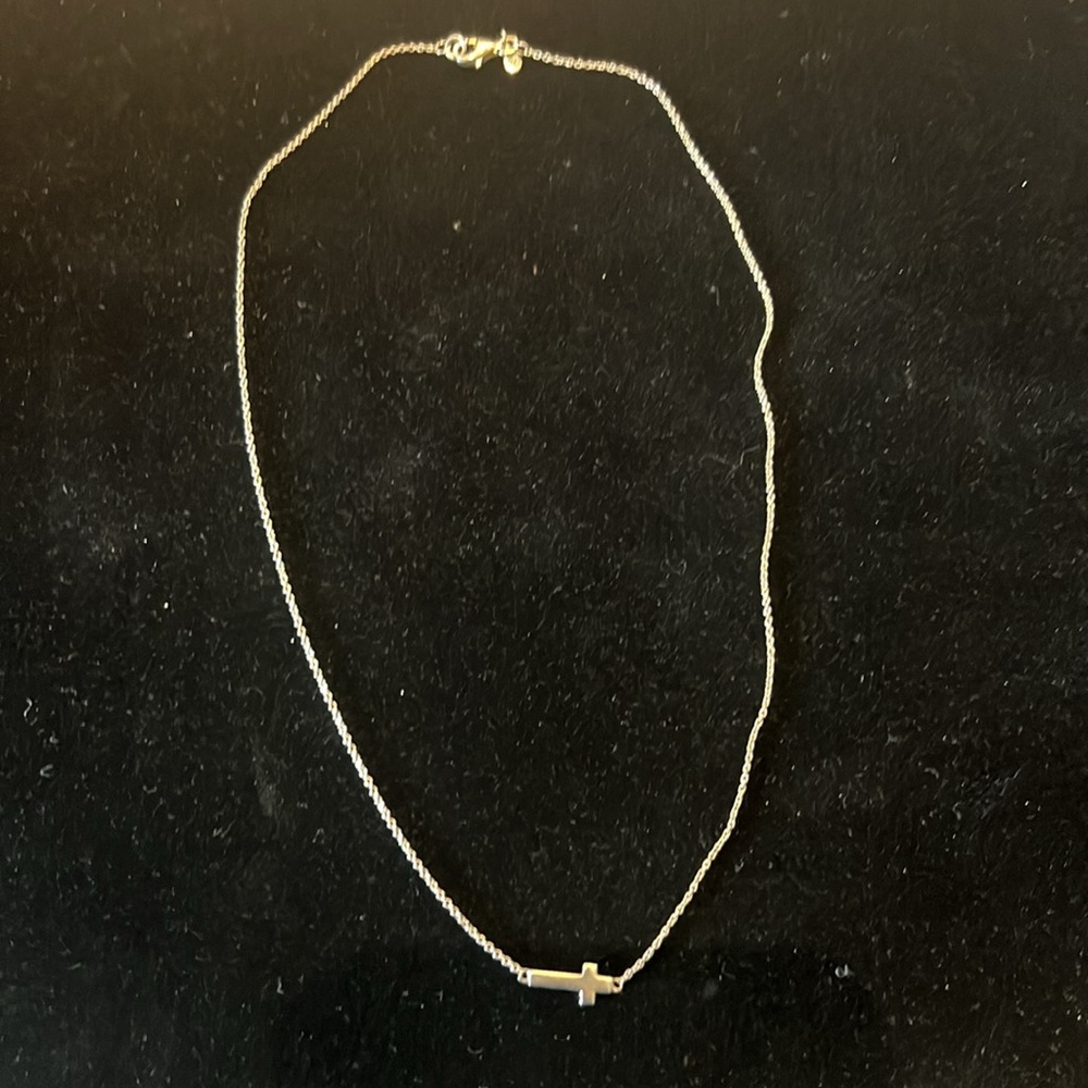 Silpada .925 Sterling Silver Horizontal Pendant 16” Necklace - Picture 2 of 5